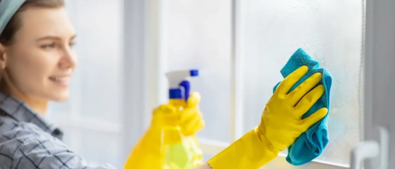 Vuoi finestre brillanti senza aloni? Usa questi due prodotti che hai già in dispensa Vuoi finestre brillanti senza aloni? Usa questi due prodotti che hai già in dispensa